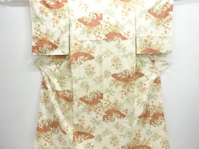 JAPANESE KIMONO / KOMON / FLOWER & PLANT 
